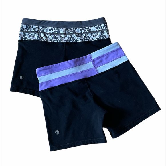 Lululemon Reverse Athletic Shorts High Rise 4.5" - Picture 1 of 13
